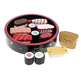 Los juguetes de sushi para niños incluyen: juego de sushi divertido y colorido con muchísimos detalles. sushi incluye cubo de sushi, atún, salmón, pulpo, camarones, huevo, hamburguesas, rollos de barcos (pepino, atún)