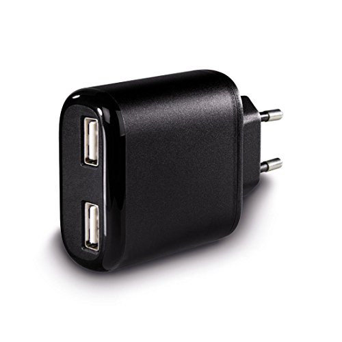 Hama Auto-Detect USB-Dual-Ladegerät (5V/2,1A) schwarz