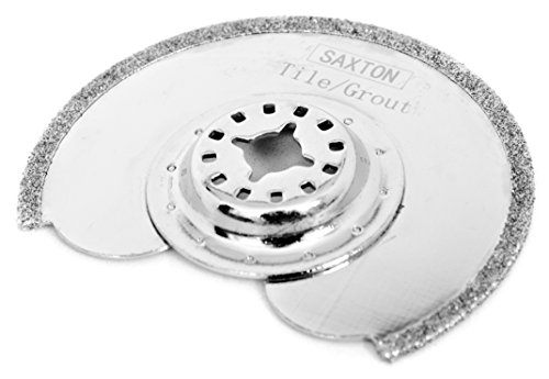 SH90DB 3 x Saxton Diamant Klingen Sageblatt Zubehör für Fein Multimaster Bosch Makita Pendel Multifunktionswerkzeug - 2