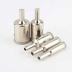 Bolt 5pcs New Diamond Coated Hole Saw Granite Glass Tile Marble Core Drill Bits 10mm 13mm 16mm 20mm 25mm