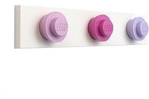 Room Copenhagen Appendino a Parete Lego, Rosa Scuro, Violet Chiaro, Mix, one size
