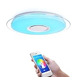 ✔【Métodos de control y conexión Bluetooth】 Andriod Phone & Iphone están disponibles; Conectarse con Bluetooth; Control de aplicaciones; Control remoto; Control de interruptor de pared