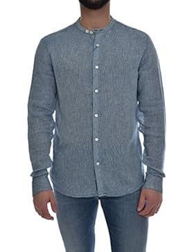 CAMICIA UOMO ARMANI JEANS BLU