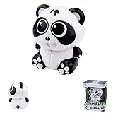 Diseño patentado: el lindo cubo en forma de panda ;.