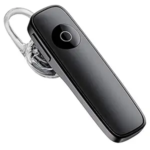 REDOCKS D001 Single Ear Wireless Bluetooth Earphone Headphone for Calling & Music with mic & Warranty for All Android & Smartphones Device - Black