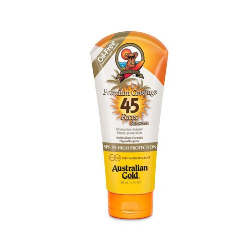Australian Gold SPF 45 Sheer Faces, 1er Pack (1 x 88 ml)