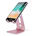 Produktbild ZeWoo Handy Halterung, Multi-Winkel Handy Ständer Verstellbare zum iPad, iPhone, Nintendo Switch, Samsung Galaxy Tab S7 S8, Fire Tablet, zum Handy (alle Größe) und Tablet (bis zu 10,1 Zoll) (Roségold)