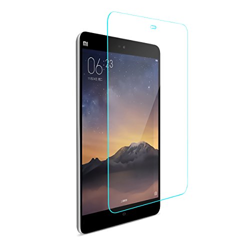 Wrcibo Xiaomi Mi Pad 3 Schutzfolie, Wrcibo Glas Display Schutz Schutzglas Echte Glas Displayschutzfolie für Xiaomi Mi Pad 3 (Panzerglas, 0,33mm, Unsichtbar, Kratzfest)