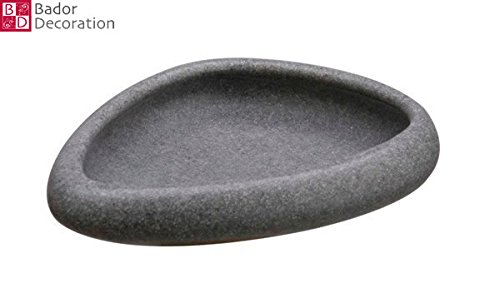 5 tlg. Badezimmer Set Bad Set Bürstenhalter Seifenspender Bürstenhalter Grau - 5