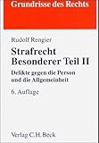 Image de Strafrecht Besonderer Teil II: Delikte gegen die Person und die Allgemeinheit