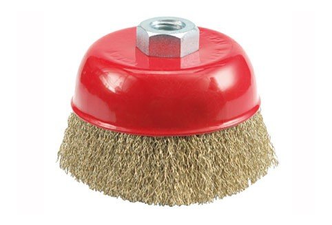 Vorel 06971 – Tasse Der Bürste 100 mm, gewellter Draht