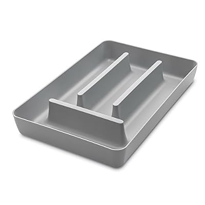 Koziol Rio Bac à couverts, solid cool grey, 31.8 x 21 x 4.5999999999999996 cm