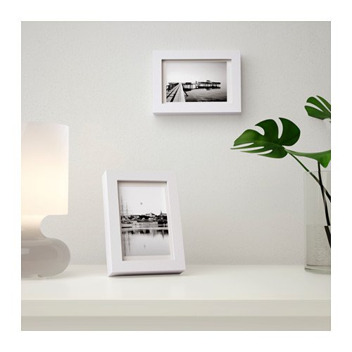IKEA RIBBA Rahmen in weiß (10x15cm) - 4