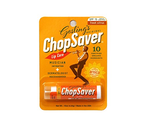ChopSaver GOLD with SPF 15 - For Musicians with Lips