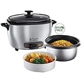 Russell Hobbs 23570-56 Cuiseur Riz et Cuisson Vapeur 700W Maxicook Familial Capacité 5L