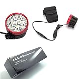 AGM 6x CREE XML T6 LED Bike Headlight 3 Modes 6800LM Light + Battery + Charger