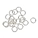 Produktbild 20pcs Versilbertem Metall Super Starke Sprungringe Spaltringe Verbinder-6mm - 5mm