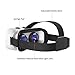 Produktbild VR Brille, Hotweild VR Headset 3D VR Brille Virtuelle Realität Brille Headset 360-Grad-Panorama mit einstellbaren Linsen Passend für fast allen Arten (4,7-6 Zoll) Smartphones (Android, IOS Microsoft)