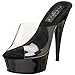 Produktbild Pleaser Delight-601 Damen Plateausandalen, Transparent (Transparent), 37 EU