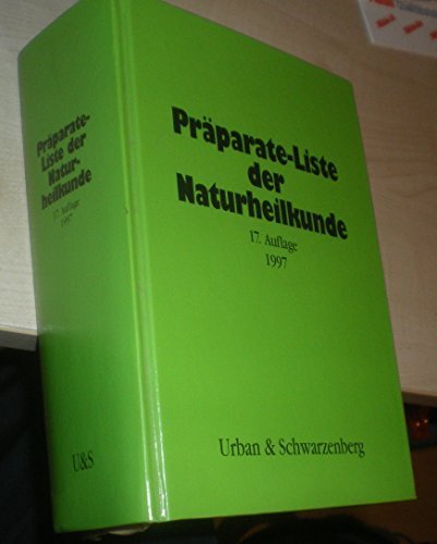 Präparate- Liste der Naturheilkunde