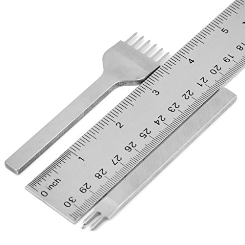 Set 4 Stk. Lederverarbeitung DIY Leder Handwerk Werkzeuge Loch Stanzen Nähte Punch Werkzeug Set Stift 4mm - 8