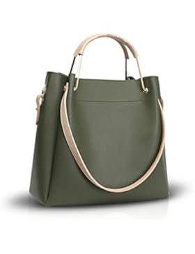 NICOLE&DORIS Neue Frauen Crossbody Handtaschen Umhängetasche Tote Big Bag PU