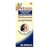 Pirinase Hayfever Relief for Adults 0.05% Nasal Spray 60 Sprays, Once a Day Dose