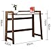 Produktbild Eeayyygch Schreibtisch Klapptisch, zusammenklappbar, aus Bambus, höhenverstellbar (Maße: 105 x 43 x 80 cm) 85 * 43 * 80cm Wie Gezeigt