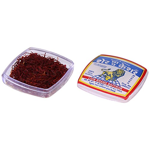 Lion Brand 100% pure mongra Organic Saffron - 1 gm RS.325 (21.00% Off) - Amazon