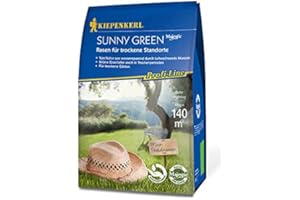 Kiepenkerl 666207 Sunny Green Rasen für trockene Standort 4 kg (Rasensamen)
