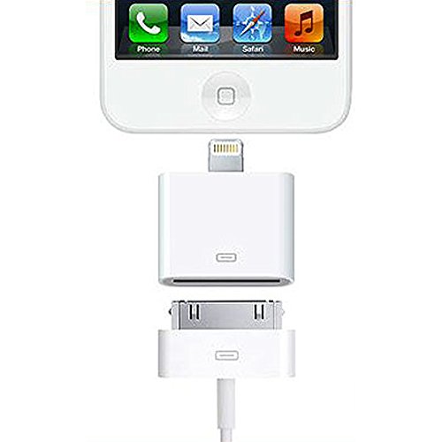MadridGadgetStore Adaptador de Conector Conversor Lightning a 30 clavijas pin pines 30pin Blanco compatible con iPhone SE 4 5 6 6S 7 8 X 10 Plus 4 7 5 5 5 8 4 7 5 5 5 8 Pulgadas Super Retina iPad Air 1 2 Mini Pro Apple Cargar y Sincronizar iOS 10 11 iOS10 iOS11 Blaco Env o Gratis MadridGadgetStore Adaptador de Conector Conversor Lightning a 30 clavijas pin pines 30pin Blanco compatible con iPhone SE 4 5 6 6S 7 8 X 10 Plus 4 7 5 5 5 8 4 7 5 5 5 8 Pulgadas Super Retina iPad Air 1 2 Mini Pro Apple Cargar y Sincronizar iOS 10 11 iOS10 iOS11 Blaco Env o Gratis