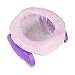 Zicac Baby Toddler Boys Girls Children Friendly 2 in 1 Portable Folding Go Potty Travel Potty Sit Right Toilet Trainer Seat fit Most Adult Toilets (Pink)