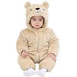 Baby Flanell Strampler. Hergestellt aus 100% Polyester Mischung. Weiches Handgefühl und Tragekomfort