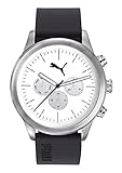 Puma Herren Chronograph Quarz Smart Watch Armbanduhr mit Plastik Armband PU104281003