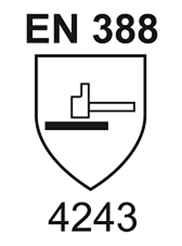 Connex COX938349 Handschuhe Pflasterer rot, Gr. 9 - 5