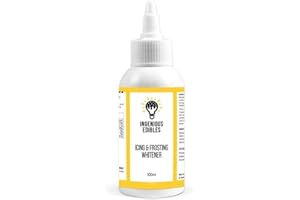 Ingenious Edibles Icing & Frosting Whitener, White Food Colouring, 100g