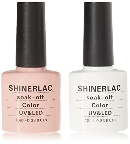 shinerlac UV/LED French Manicure Gel Nagellack Nr. 80523 und 80526 10 ml