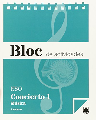 Bloc de actividades Concierto Música I ESO