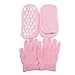Tinksky Spa Gel Socks and Gloves Set Soften Whitening Moisturizing Treatment Skincare Socks and Gloves Set - Free Size (Pink)
