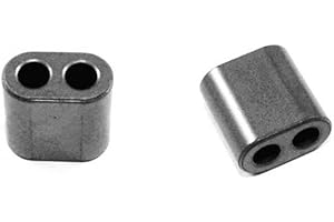 ECOMPONENT Toroide Binoculare Amidon - Two hole Ferrite Balum Core BN43-2402 (4 Pezzi)