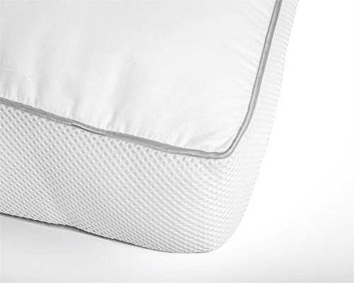 Seitenschläferkissen, Nackenstützkissen Comfort, Anti-Allergisches Material, 60cm x 50 cm x 8cm, Weiß - 6