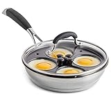 MANGO ERGONOMICO - mango de acero fundido fuerte y remachado con envoltura de silicona resistente al calor para un manejo seguro