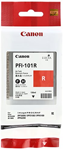 Canon PFI-101R Cartouche d'encre d'origine Rouge