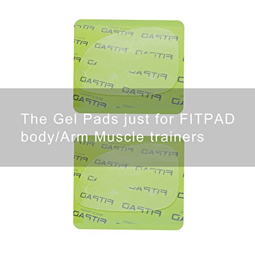 Echoss FITPAD Apparato Elettrostimolatore Addominali & Macchina di Fitness Muscolare per Bruciare i Grassi e Tonificare i Muscoli Adatto per Casa e Palestra (Gel Sheet-CR9)