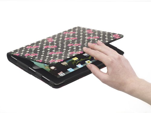 Accessorize Schutzhülle für iPad 3 – Blumenmuster/Polka Dot - 4
