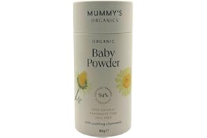MUMMY’S ORGANICS Mummy's Organic's Baby Powder, Organic Talc Free Baby Powder with Chamomile