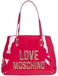 Love Moschino - Bolso al hombro de cuero sintético para mujer Rosa (Fuchsia)