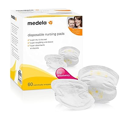 Medela - Coussinets d'Allaitement à Usage Unique - Boîte de 60