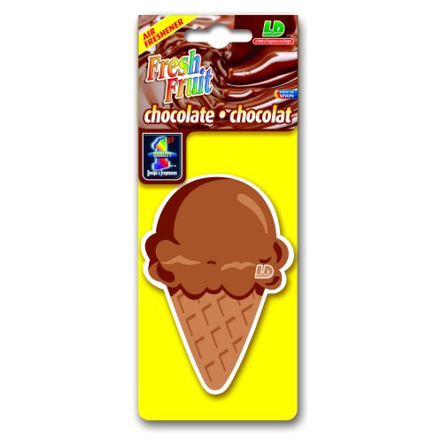 Preisvergleich Produktbild Fresh Fruit Papier Lufterfrischer Autoduft - Schokolade