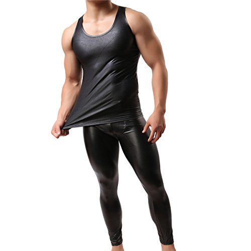 YFD - Canottiera - Uomo Set Top + Pantaloni. X-Large